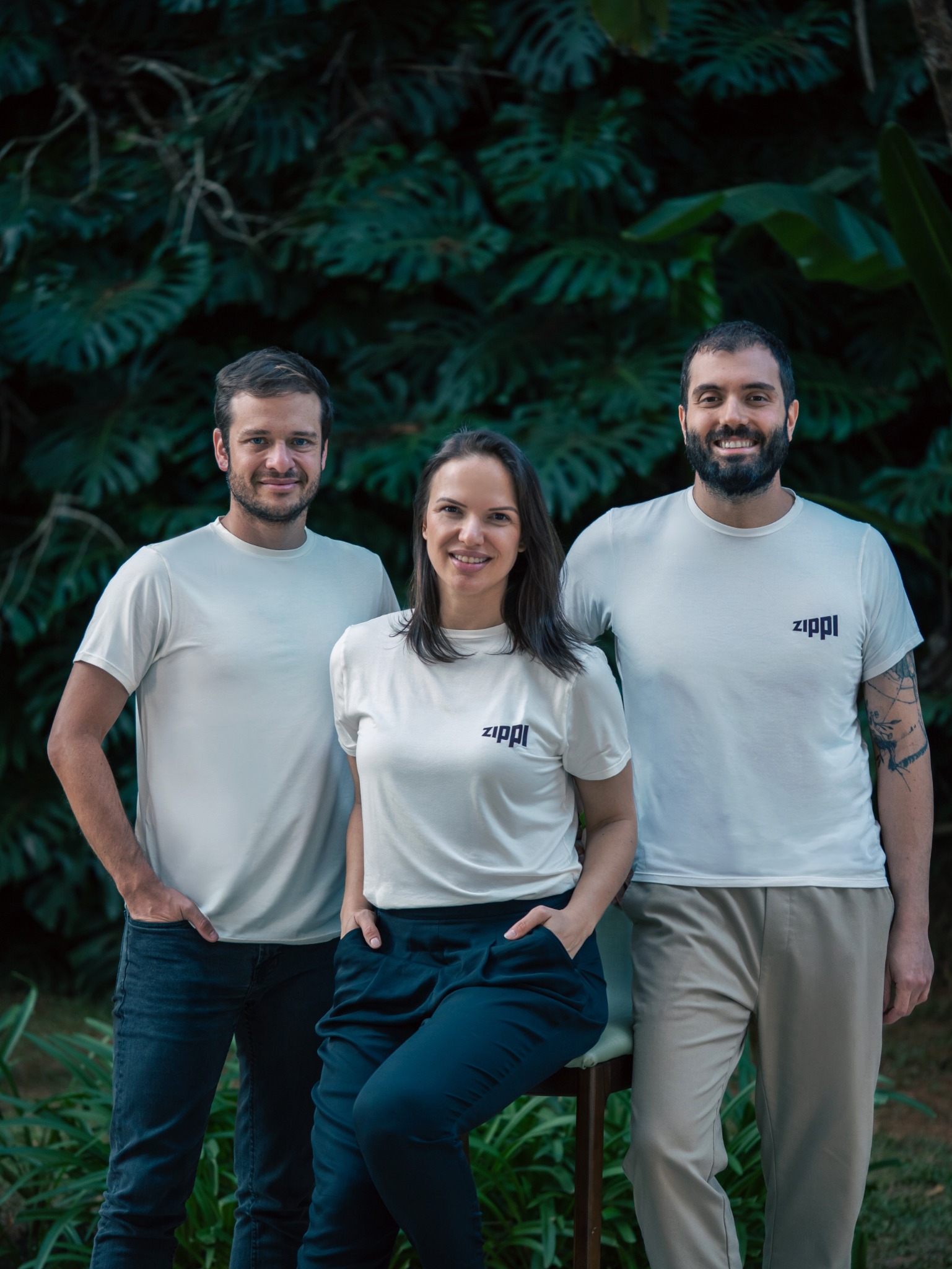 André Bernardes, Ludmila Pontremolez e Bruno Lucas